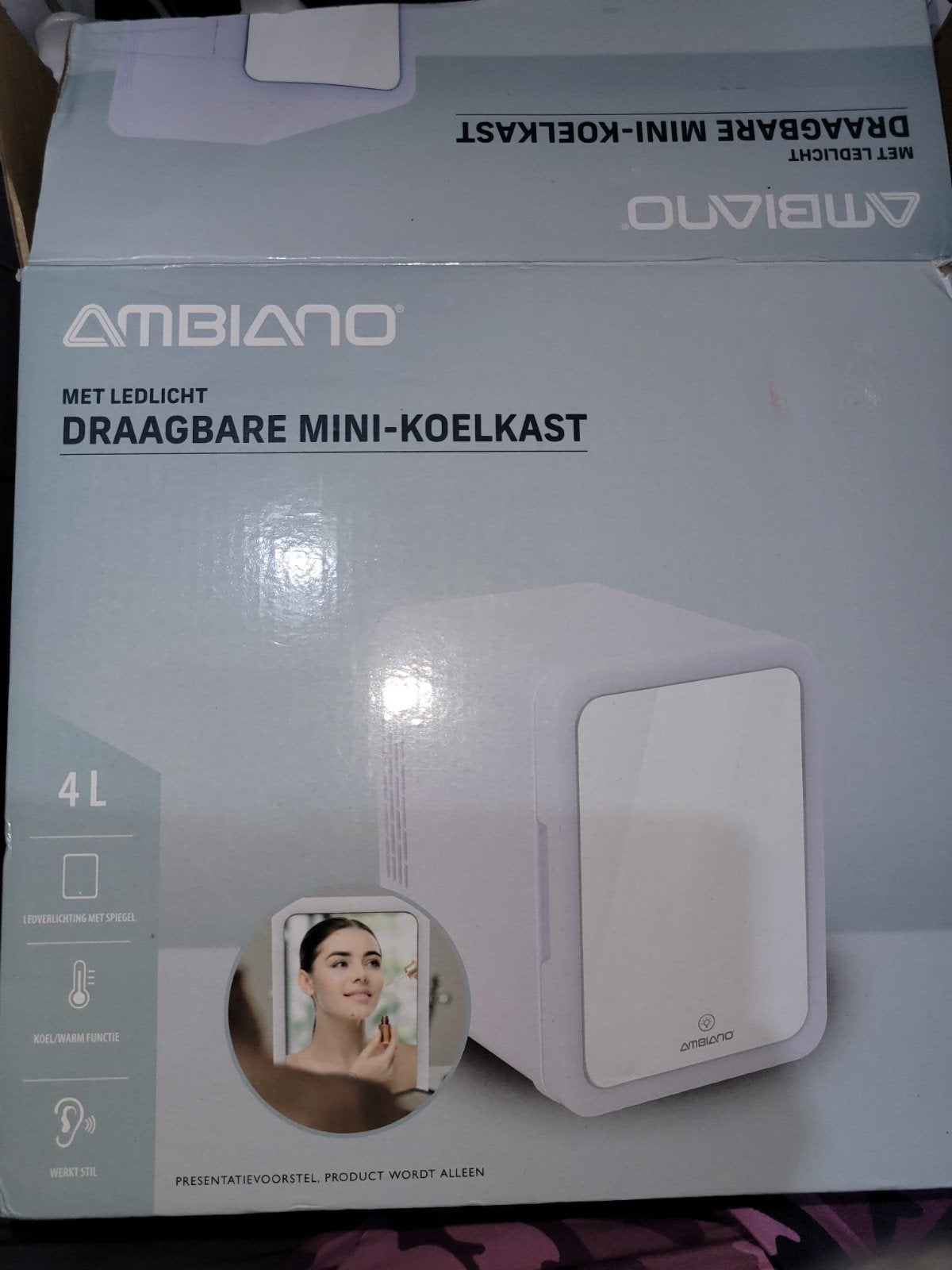 Ambiano mini koelkast

4L, Ophalen