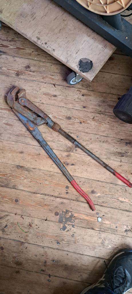 Grote klemtang 50,00, Doe-het-zelf en Verbouw, Gereedschap | Handgereedschap, Ophalen, Gebruikt