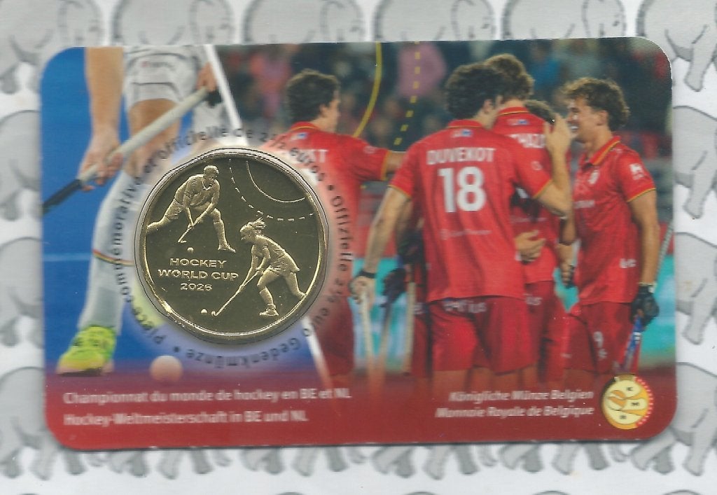 België 2,5 euro 2026 "WK Hockey in België en Nederland", Ophalen of Verzenden, België, Overige waardes, Losse munt