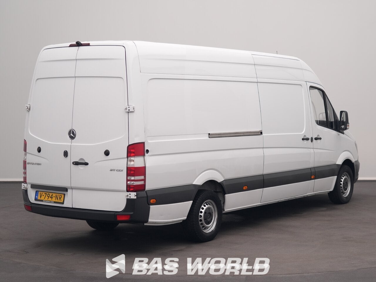 Mercedes Sprinter 2018 Euro 6 Automatische Gesloten Bus, Auto's, Bestelauto's, Automaat, Gebruikt, Euro 6, 4 cilinders
