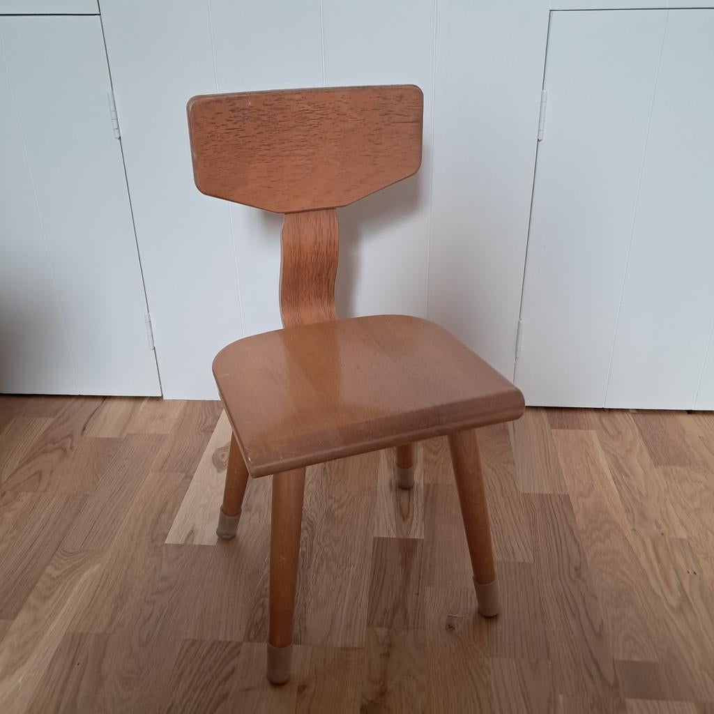 Schilte vintage school stoel - stevig en in goede staat, Ophalen of Verzenden, Gebruikt, Stoel(en)