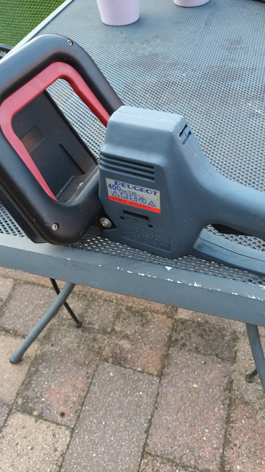 Peugeot Heggenschaar 400W - Elektrisch, Ophalen, Gebruikt, Elektrisch, Peugeot