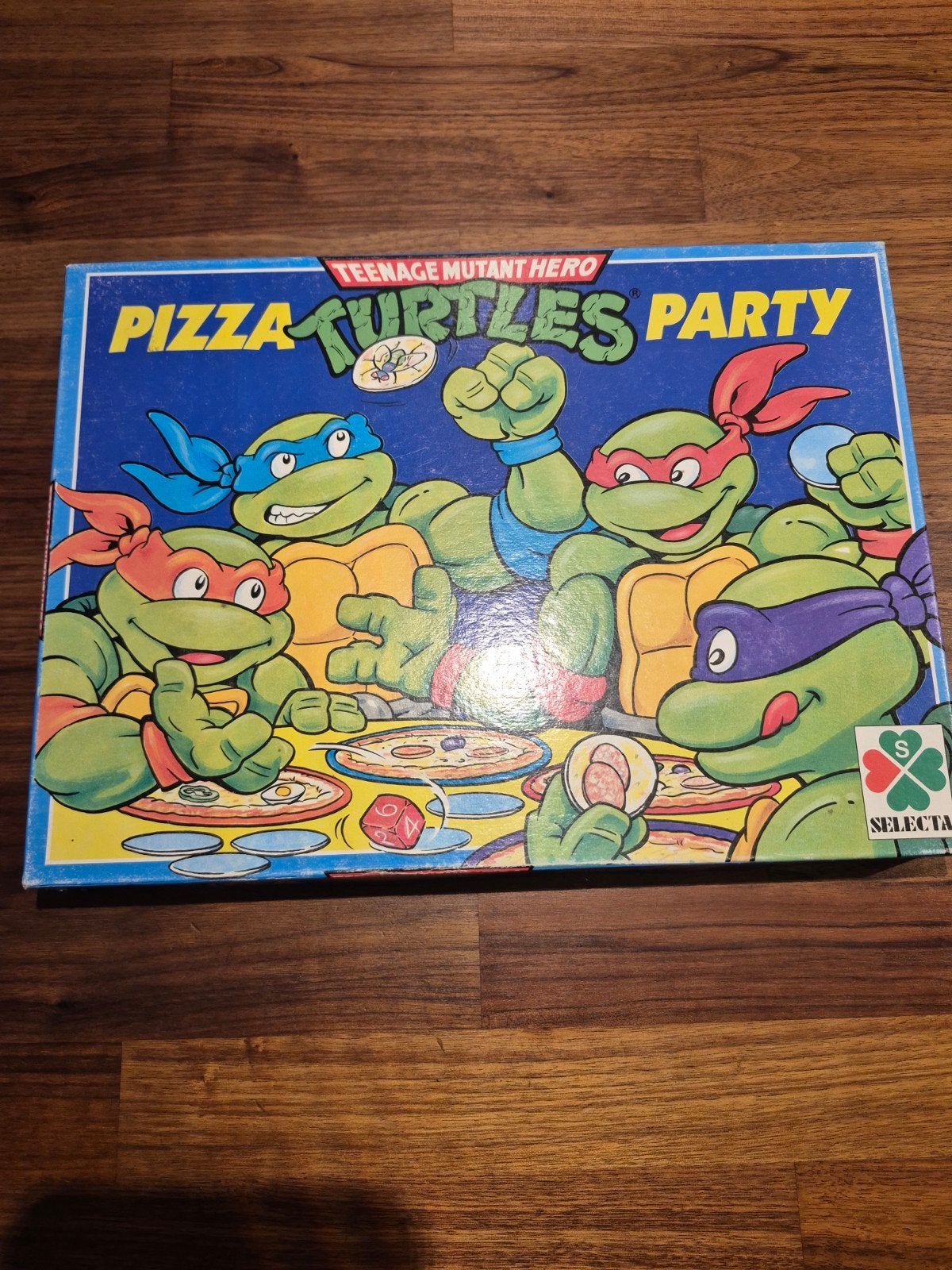 Turtles Pizza Party Bordspel, Ophalen of Verzenden, Gebruikt, Selecta
