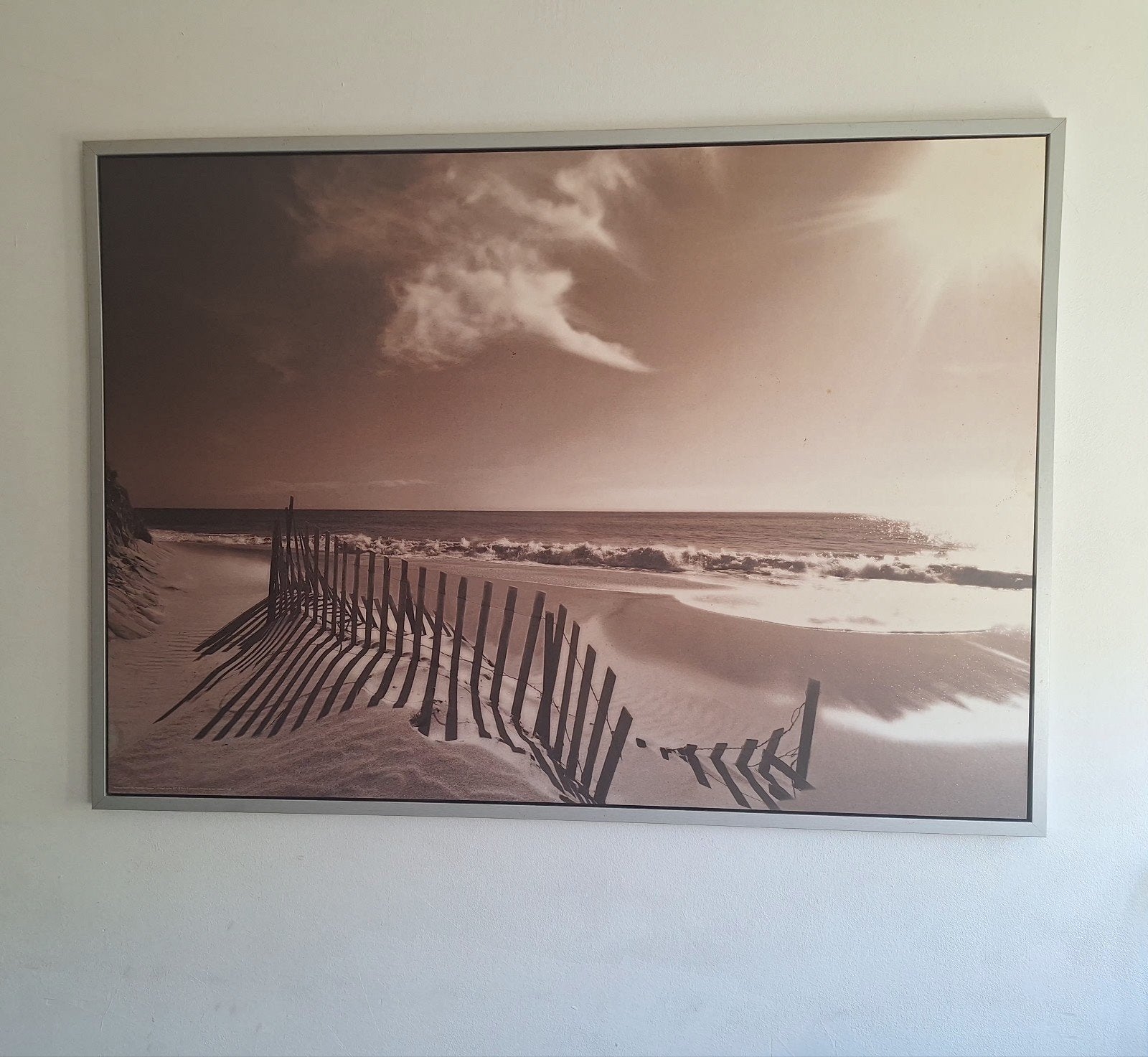 Ingelijste foto's van zeegezichten, Antiek en Kunst, Kunst | Tekeningen en Foto's, Ophalen of Verzenden, Foto, Fotografie, Ingelijst