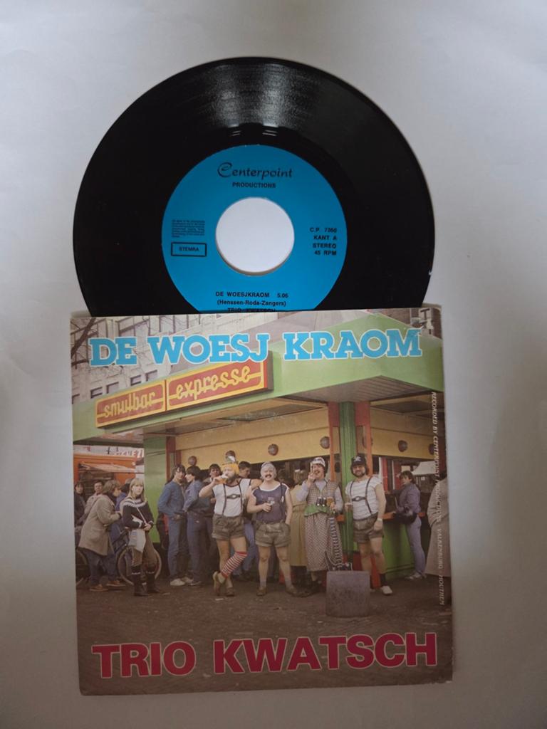 Trio Kwatsch - De woesj kraom, Ophalen of Verzenden, Gebruikt, Nederlandstalig