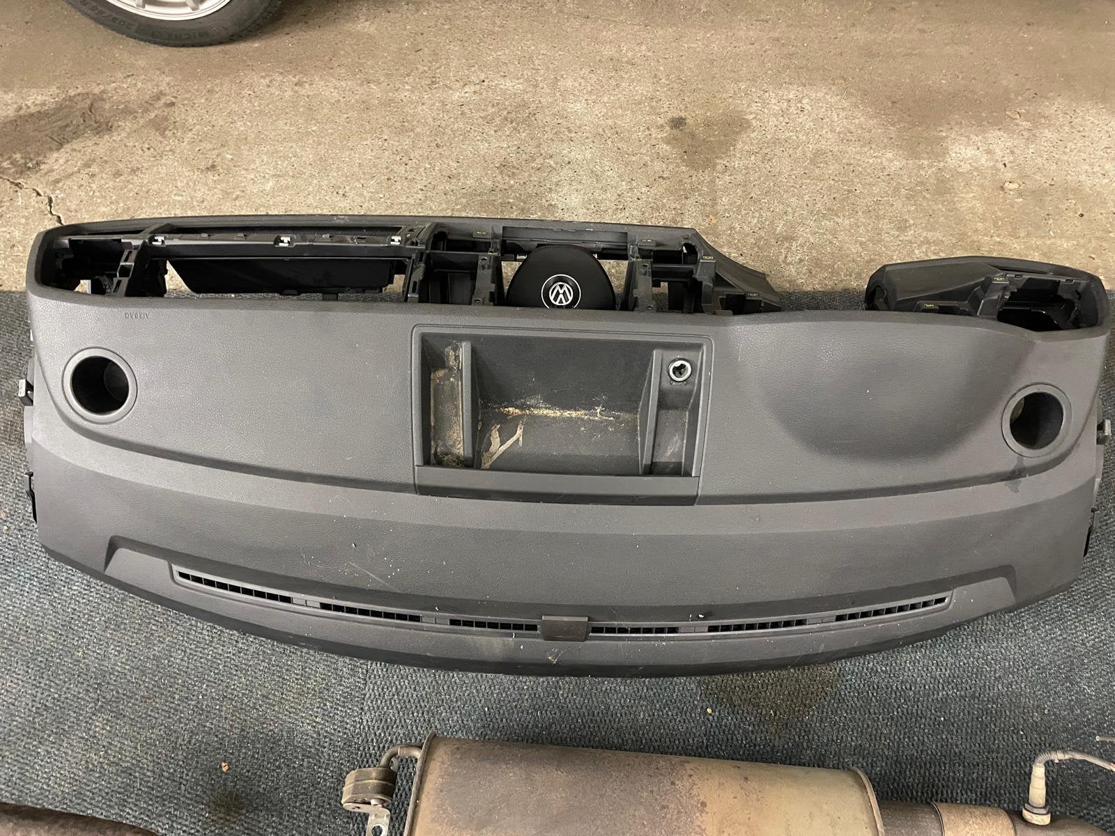 Dashboard en stuurairbag Volkswagen Transporter, Ophalen, Gebruikt, Volkswagen