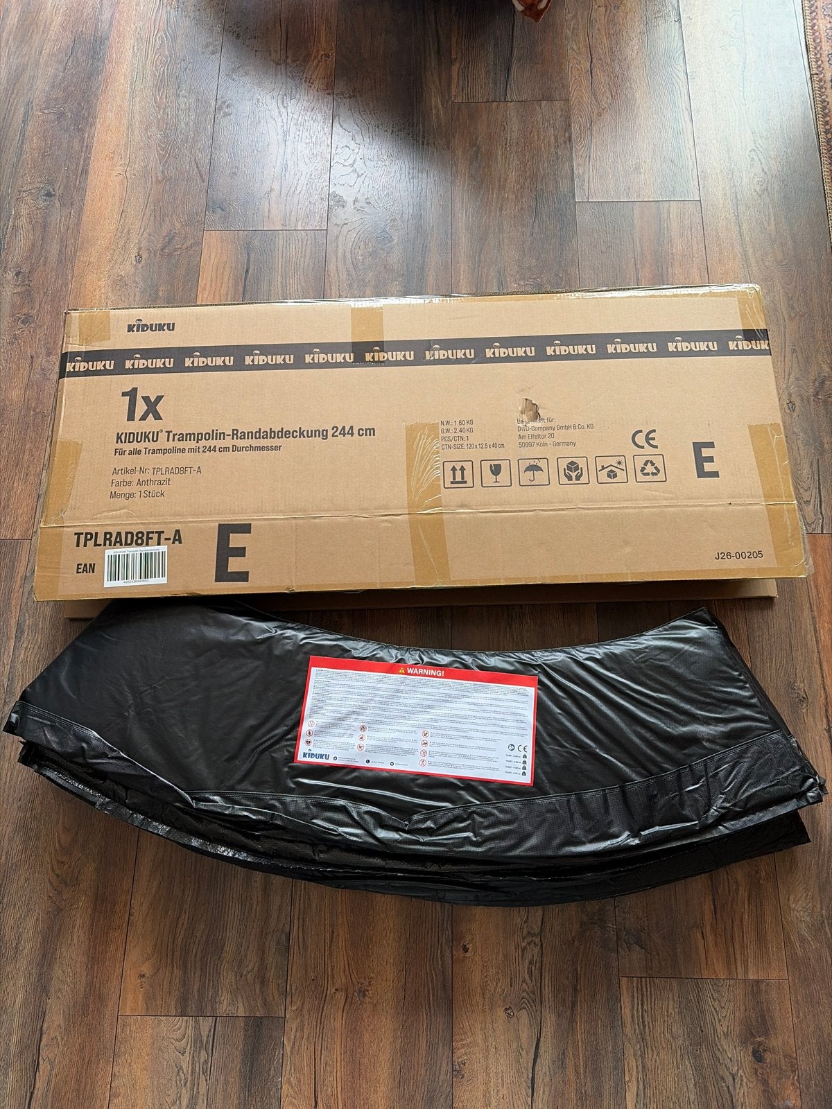 Nieuwe Trampoline Beschermrand 244cm - Ongebruikt, Ophalen, Nieuw