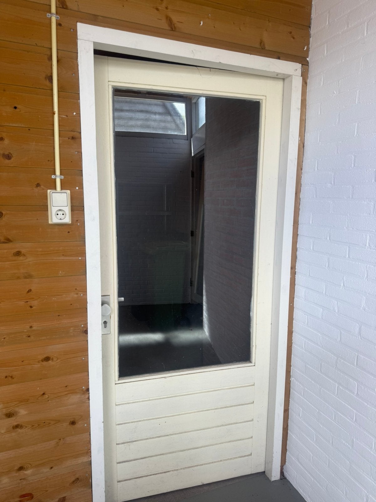 Buiten deur met kozijn!, Ophalen, Buitendeur, 200 tot 215 cm