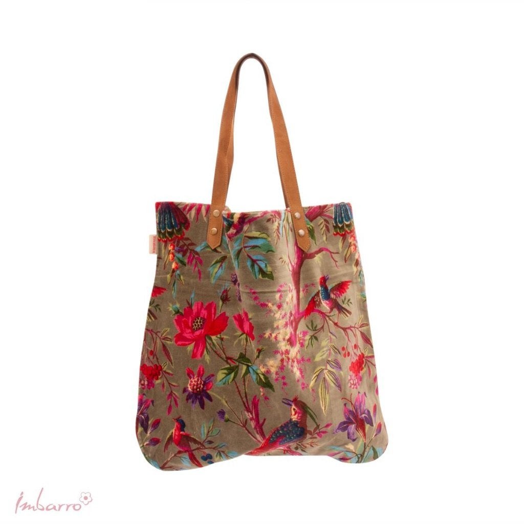 Olijfgroene shopper tas Paradise leuk kado verjaardag, -, -, Shopper, Nieuw