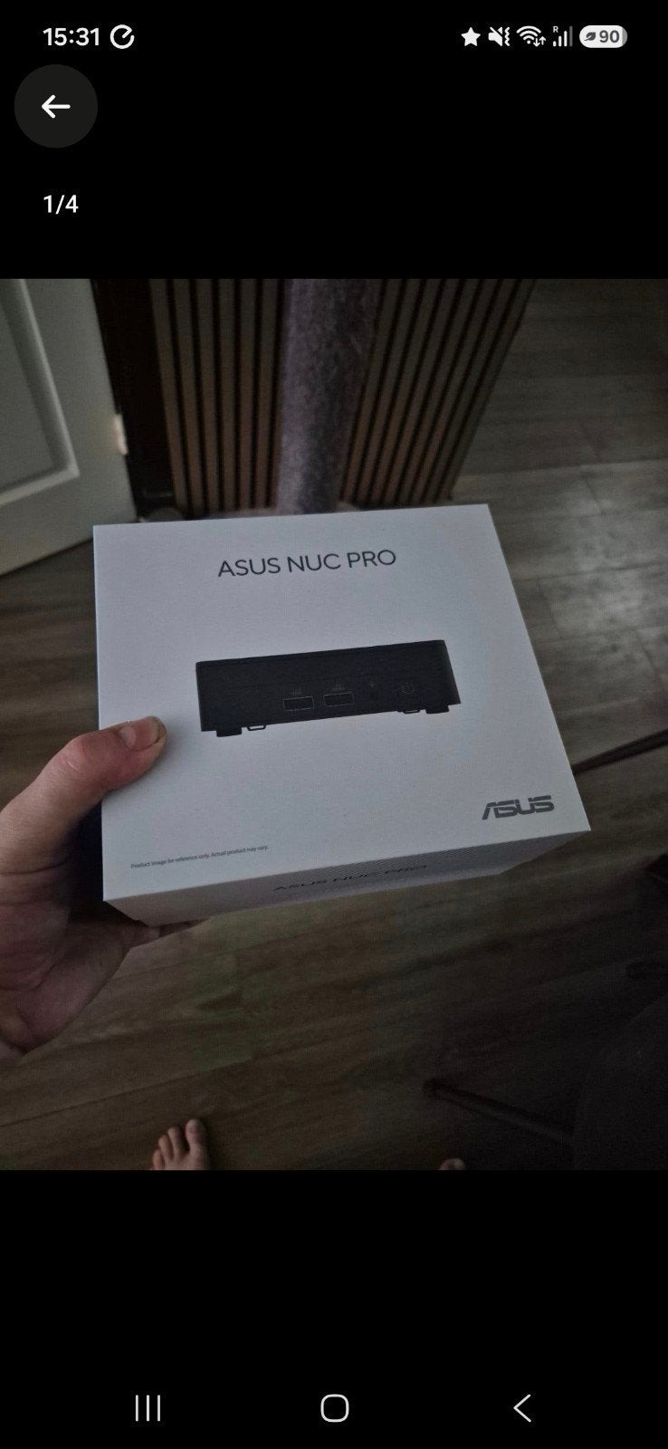 Intel NUC 12 Pro i5-1240P, 16GB RAM, 256GB SSD, Win 11 Pro, Computers en Software, Desktop Pc's, Ophalen, 256GB, Intel, Zo goed als nieuw