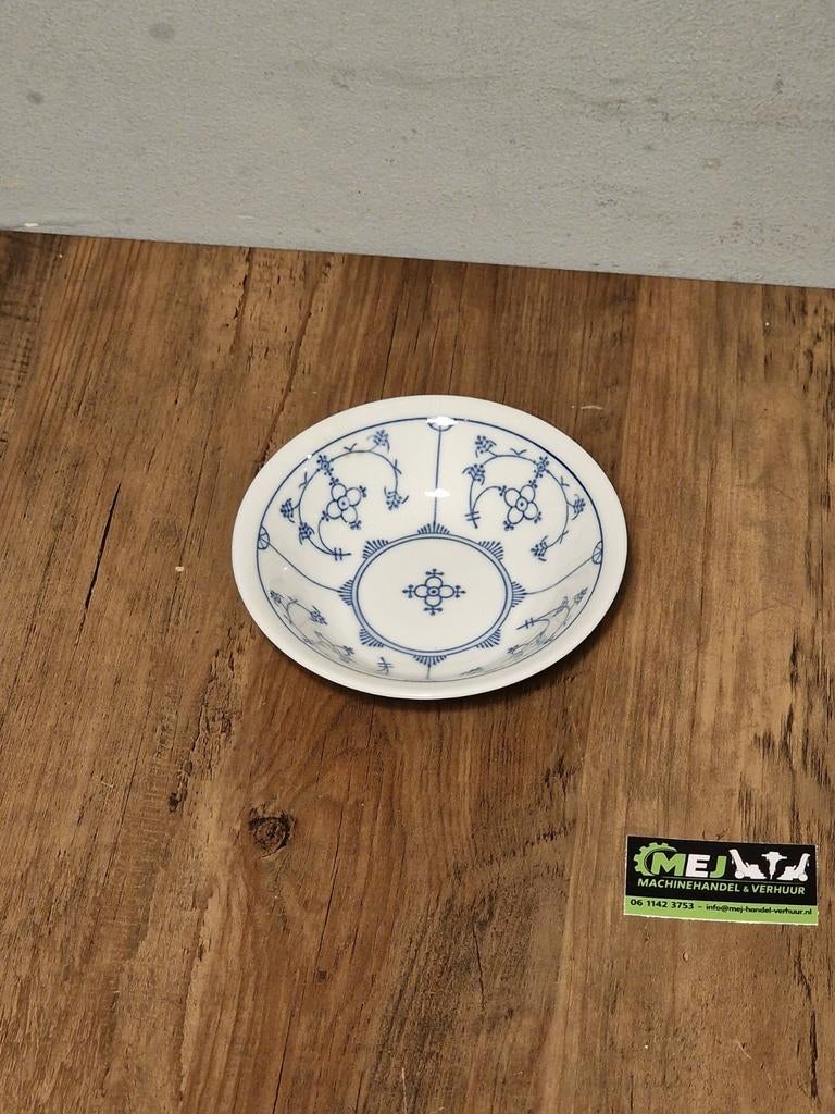 Kahla Saks Blauw Ronde Schaal Klein - Porselein, Ophalen