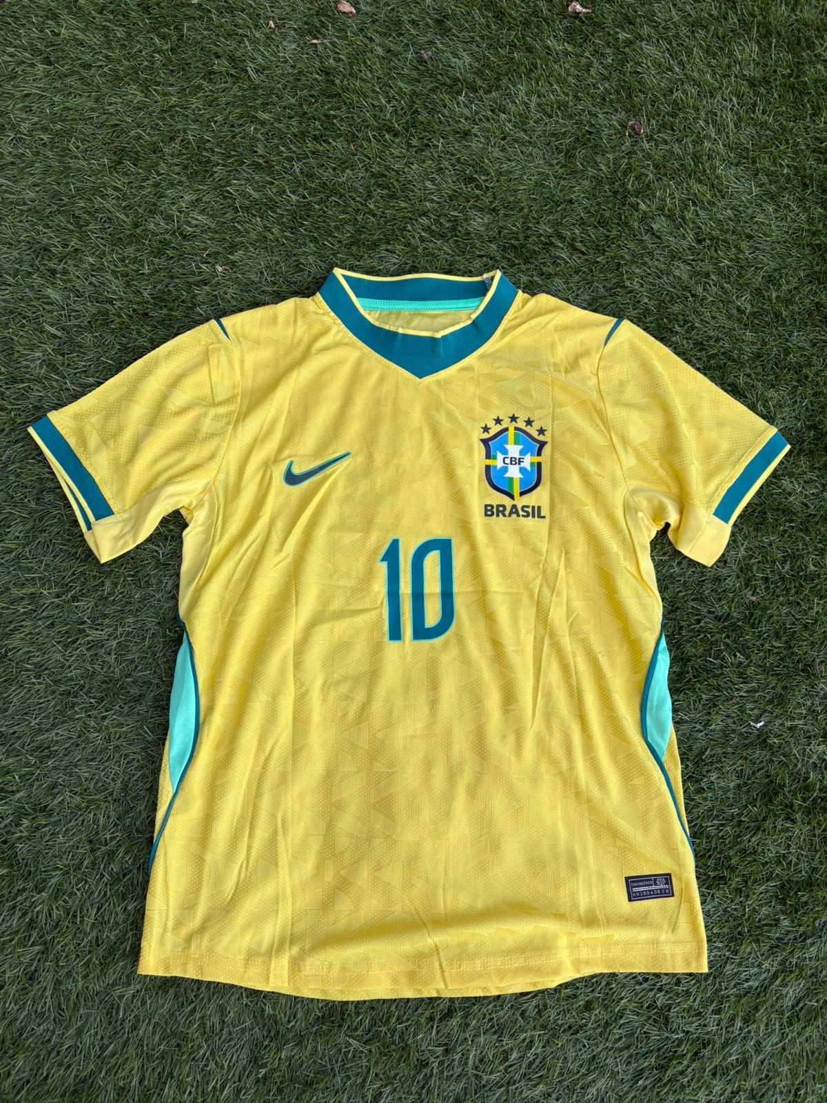 Brazilië WK 2026 voetbalshirt Neymar Jr #10, Maat M, Verzenden, Nieuw, Shirt