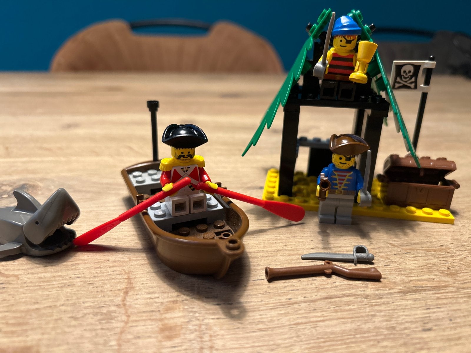 Lego 6258 Piraten Pirate's Refuge compleet met boekje, Lego, Zo goed als nieuw, Compleet, Complete set