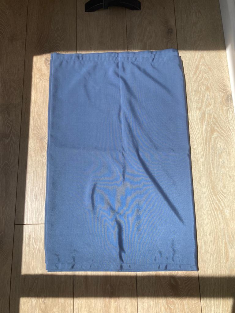 Lap stof blauw 4,10 x 0,80 meter, Ophalen of Verzenden, Nieuw