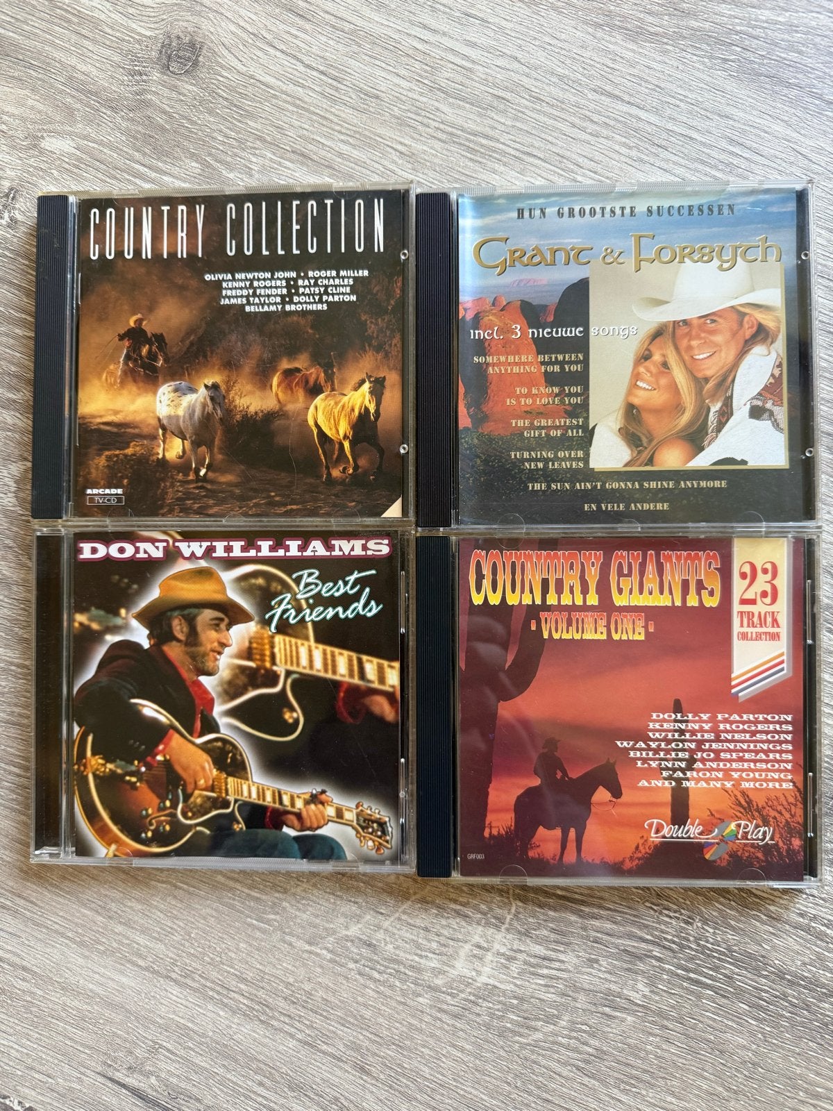 Country CD Collectie: 4 Zo Goed Als Nieuwe Albums, Ophalen of Verzenden, Zo goed als nieuw, Inclusief doosje, Country
