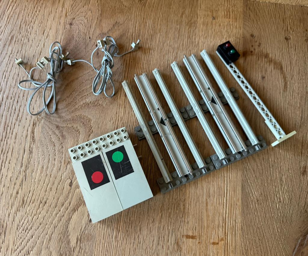 Lego 12v 12 volt Sein 7860 trein serie uit  jaren 80, Ophalen of Verzenden, Gebruikt