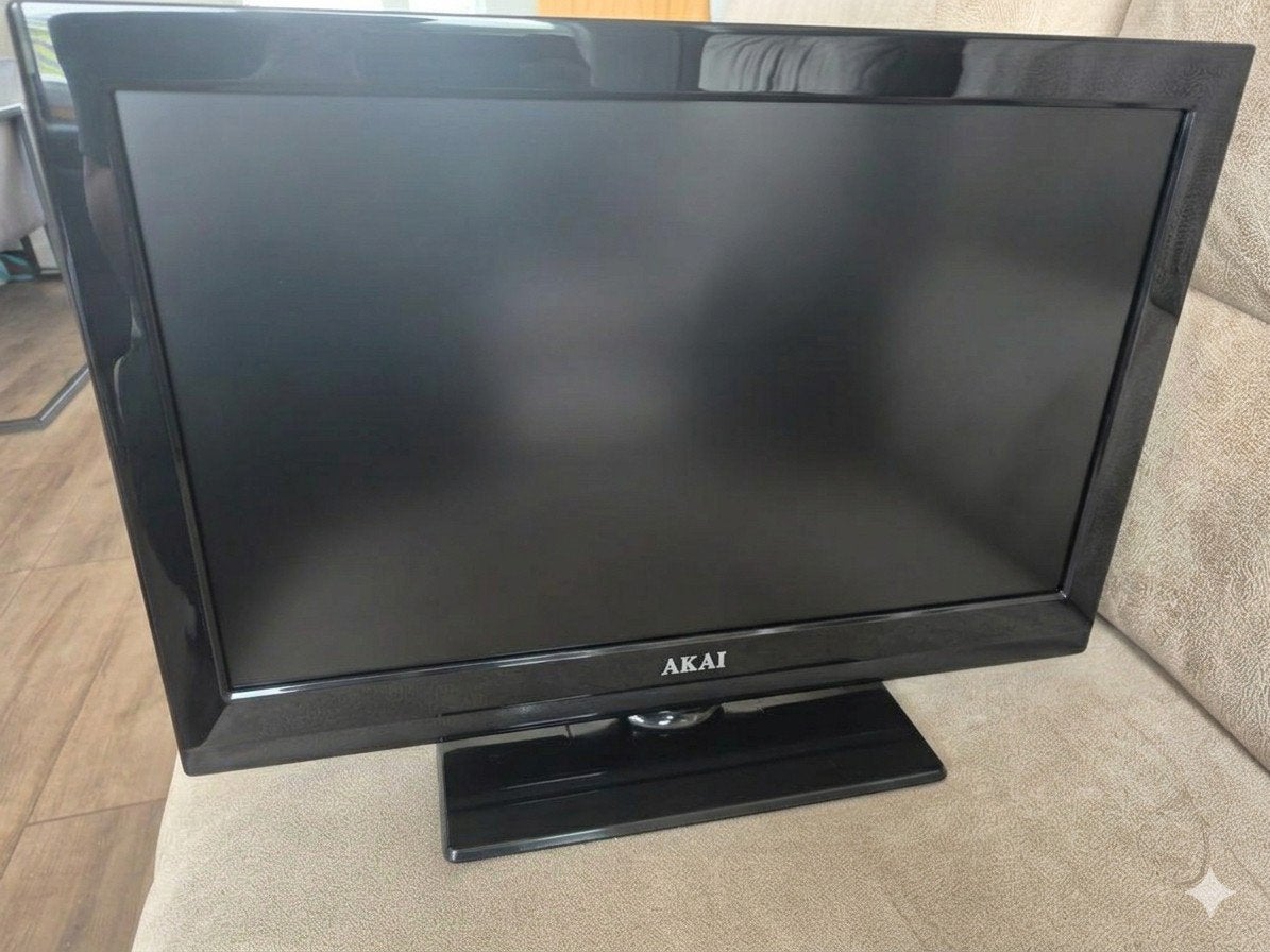 Akai TV met ingebouwde DVD-speler en HDMI, Audio, Tv en Foto, Gebruikt, 50 Hz, 40 tot 60 cm, Ophalen