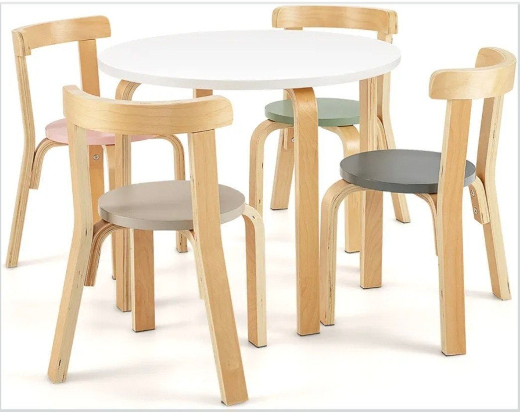 Kindertafel met 4 stoelen, Ophalen of Verzenden, Nieuw, Tafel(s) en Stoel(en)