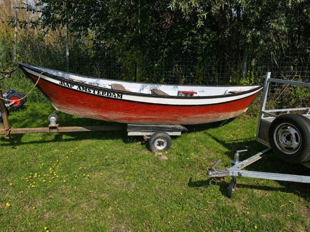 Stalen sloep bieden vanaf 150 Euro, Ophalen, Gebruikt, 2 m, Trailer