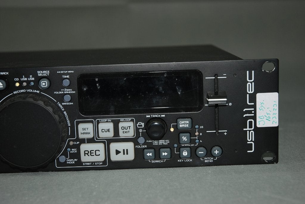 JB SYSTEMS 19 inch cd/usb speler recorder USB 1.1. REC, Gebruikt, ., JB SYSTEMS, .