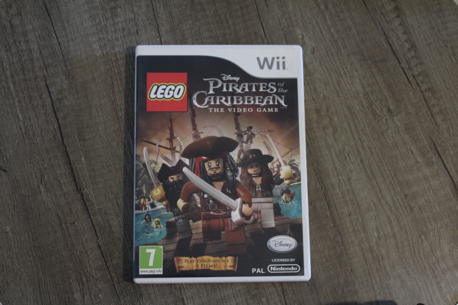 Lego Pirates of the caribbean, Avontuur en Actie, 2 spelers, Ophalen of Verzenden, Zo goed als nieuw