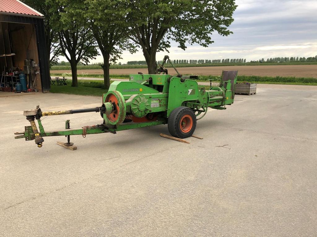 Gallignani mod. 150 Kleine Pakken Pers, Ophalen, Veehouderij, Oogstmachine
