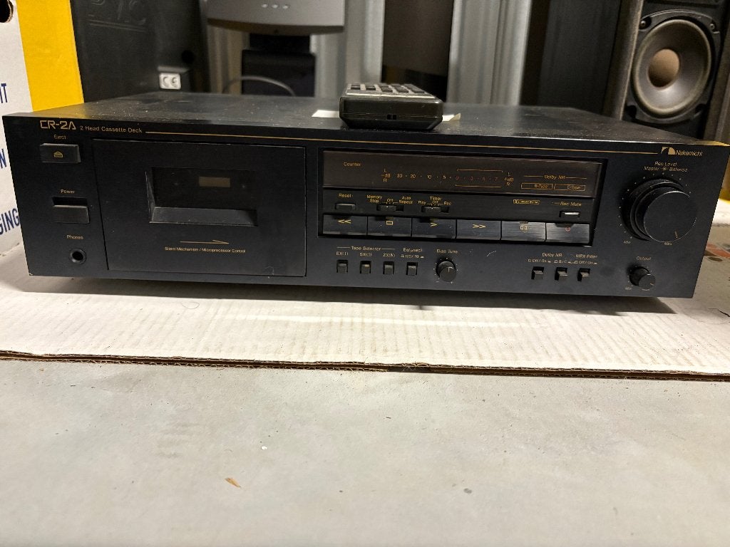 Nakamichi CR-2A Cassettedeck - Hoge Kwaliteit Audio, Ophalen, Enkel, Overige merken, Tiptoetsen
