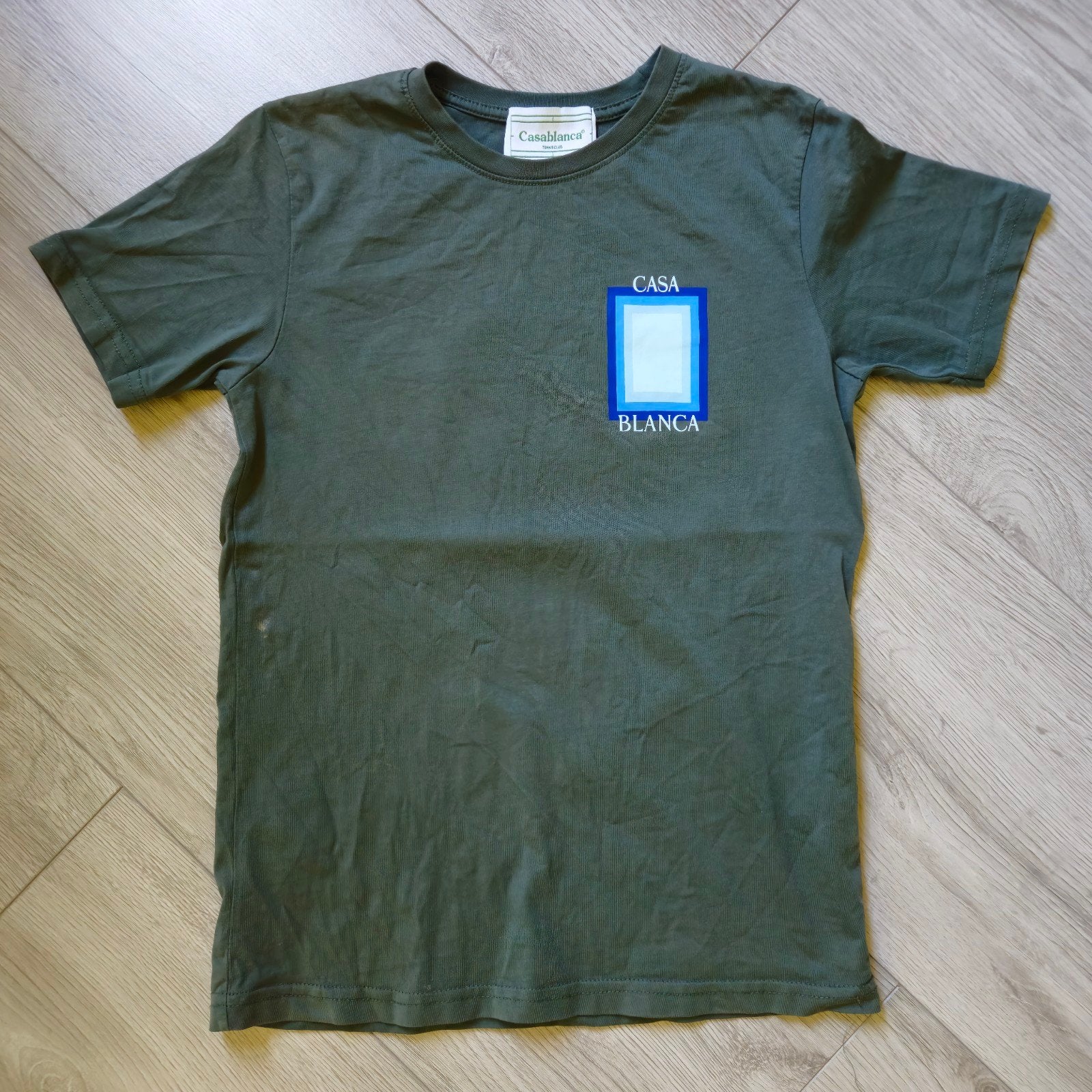 Opruiming: T-shirt Groen met Logo maat 140, Kinderen en Baby's, Kinderkleding | Maat 140, Ophalen of Verzenden