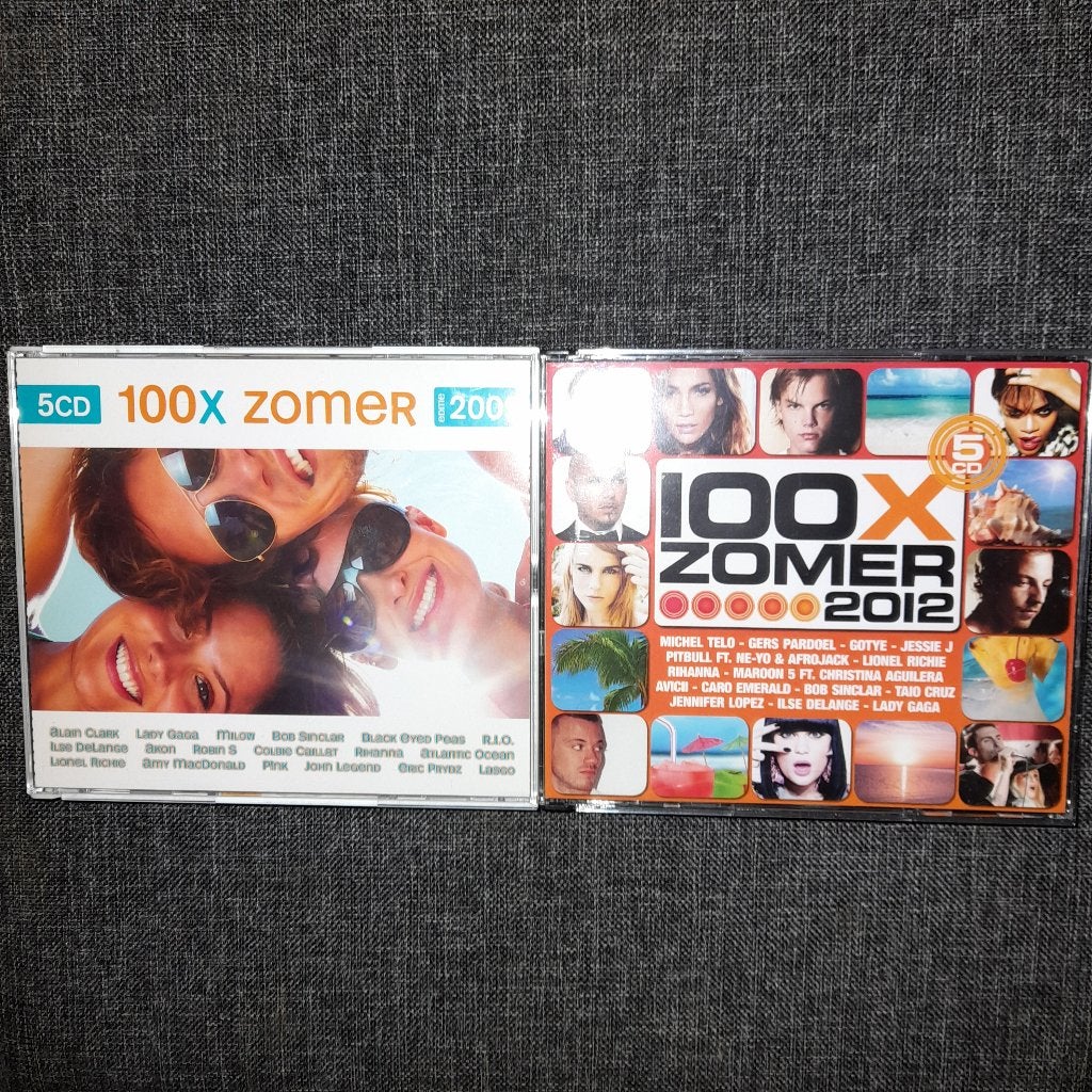 100 X Zomer 2009 en 2012, Verzenden, Zo goed als nieuw, Pop, Boxset