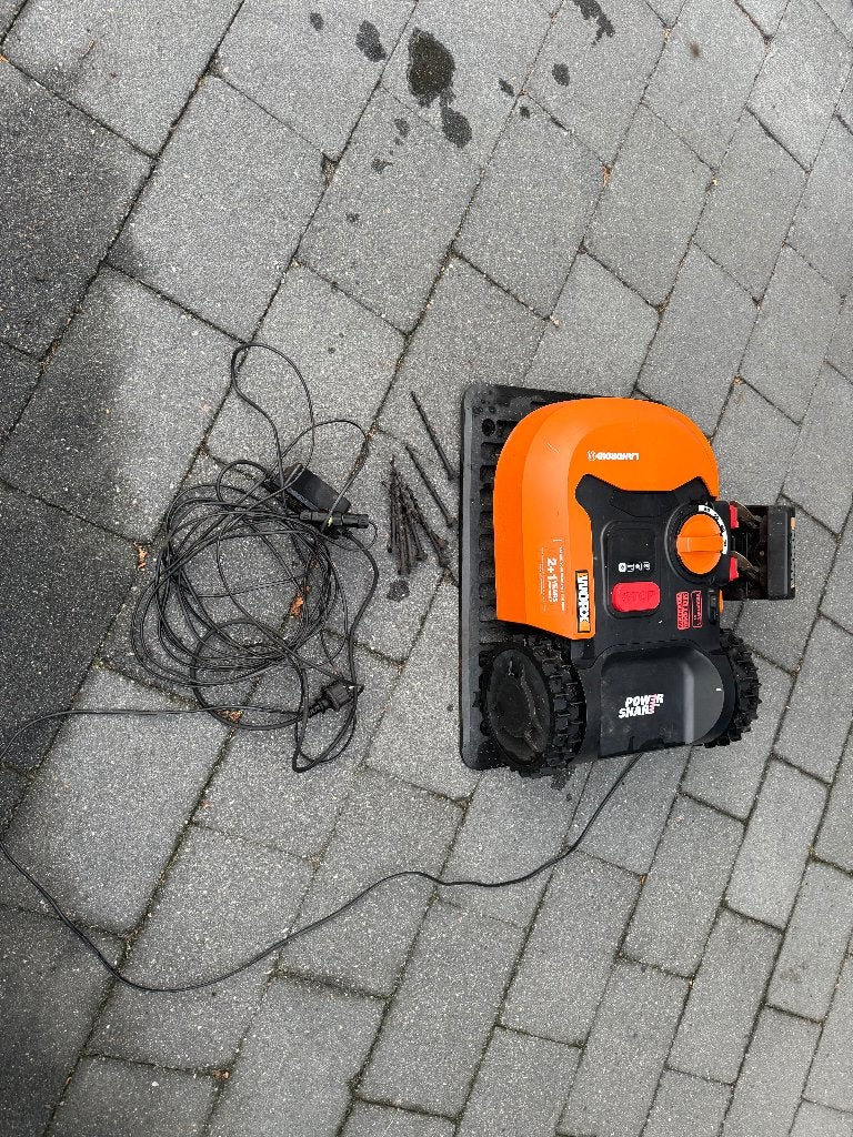 Workx robotmaaier, Ophalen, Bestuurbaar via app, WORX, Zo goed als nieuw