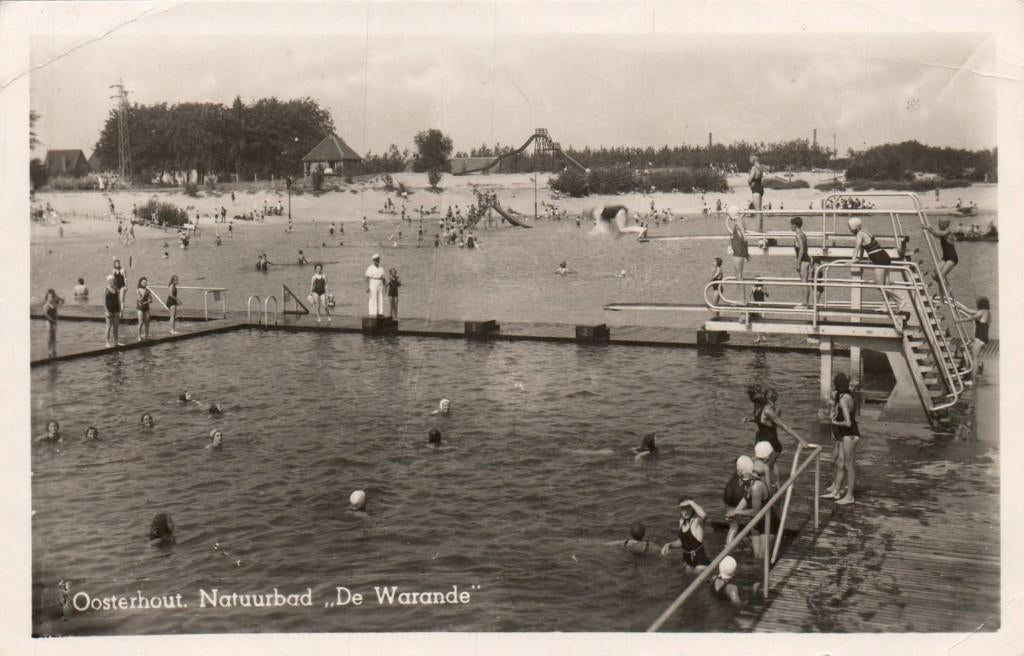 2/ Oosterhout, Natuurbad De Warande, Ophalen of Verzenden, Voor 1920, Noord-Brabant