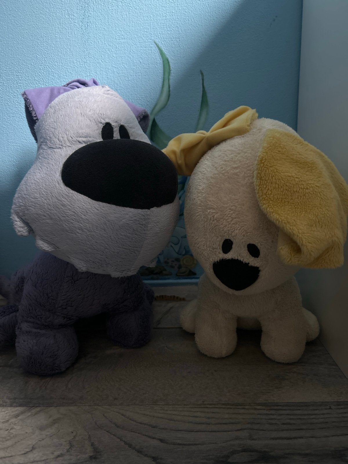 Woezel en Pip knuffels - Set van 2, Gebruikt, Overige merken, Overige karakters, Middelgroot (20 tot 80 cm)