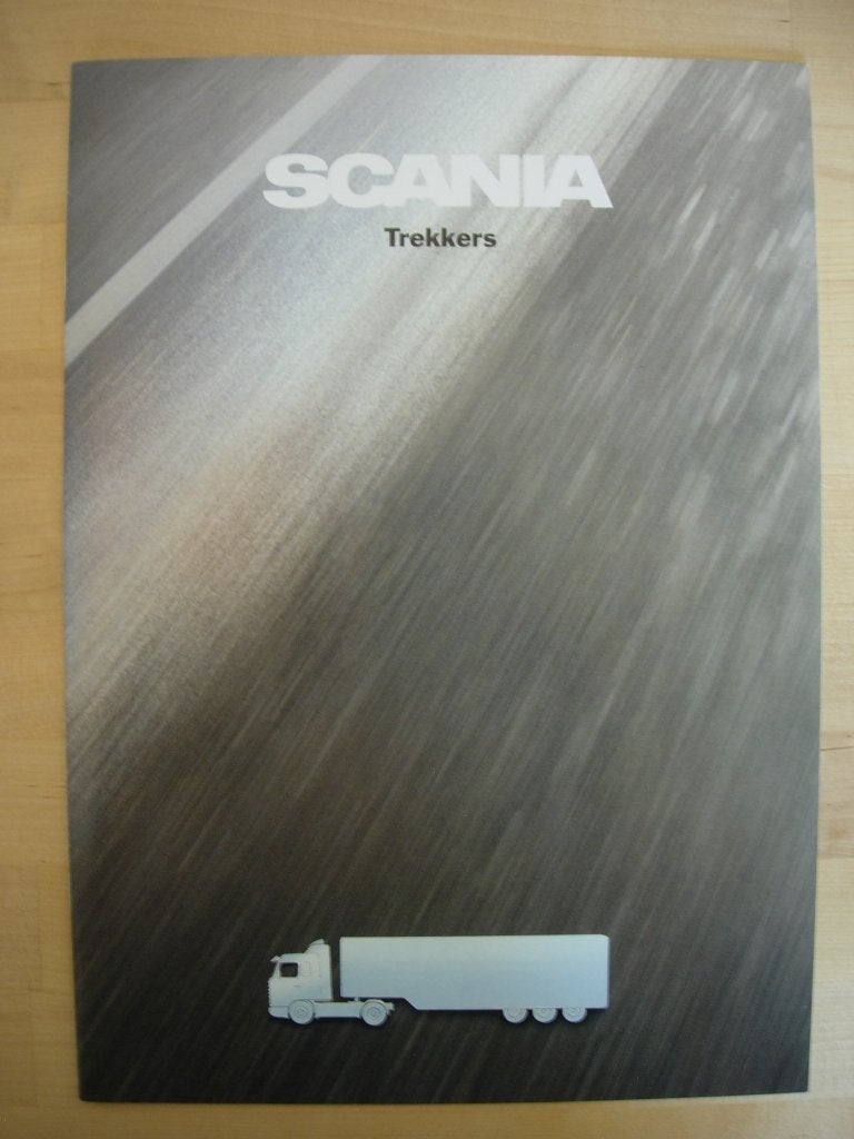 Scania Trekkers Brochure 1994 143 113 93 Torpedo Streamline, Ophalen of Verzenden, Zo goed als nieuw, Overige merken, Scania