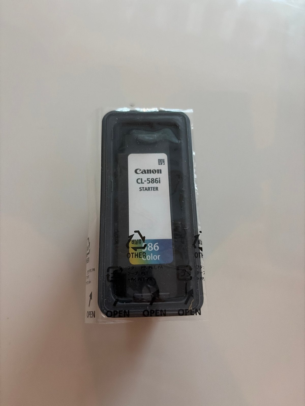 Canon CL-586i Starter Kleureninktcartridge, Ophalen of Verzenden, Nieuw, Cartridge