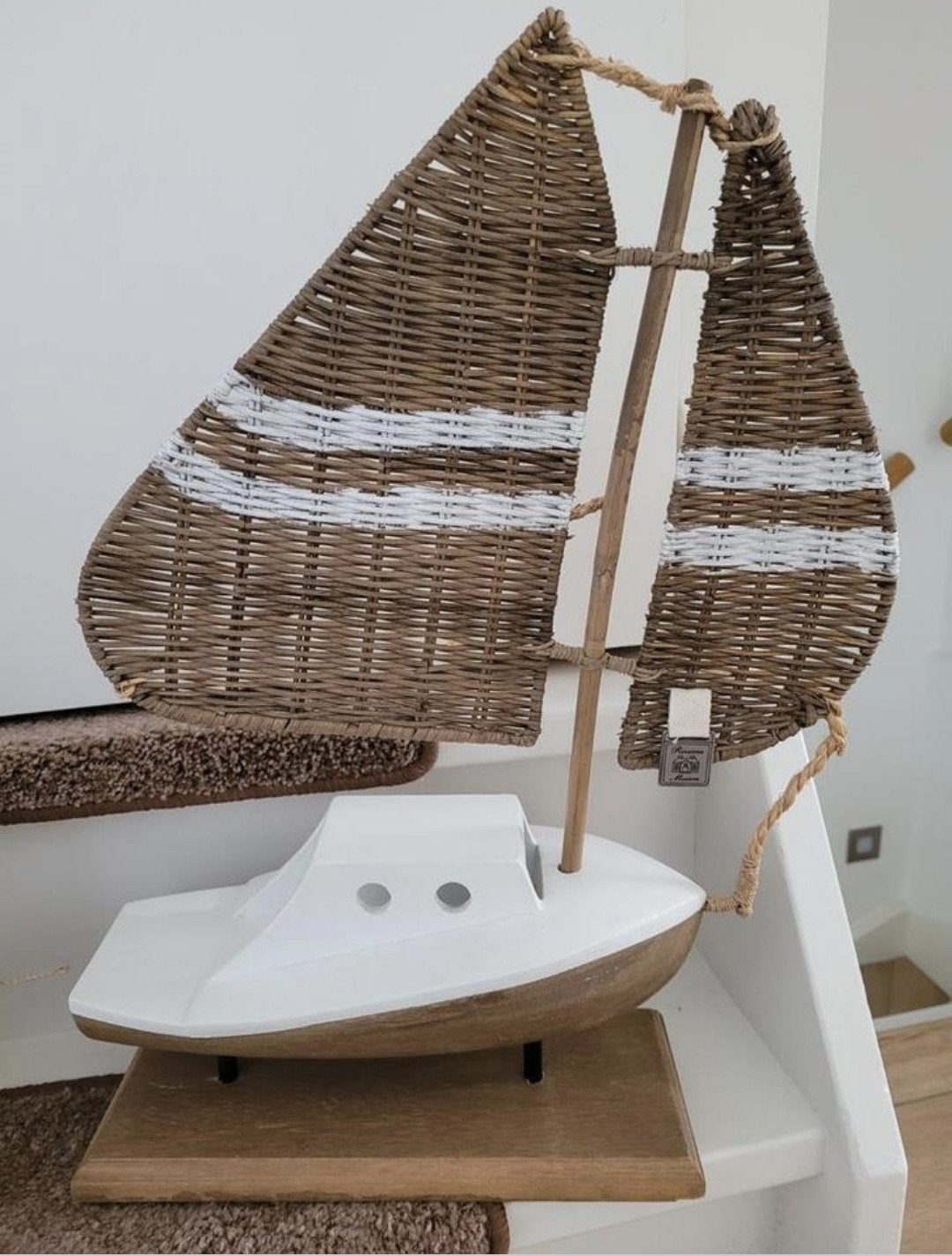 Riviera maison boot, Huis en Inrichting, Woonaccessoires | Overige, Zo goed als nieuw, Ophalen of Verzenden