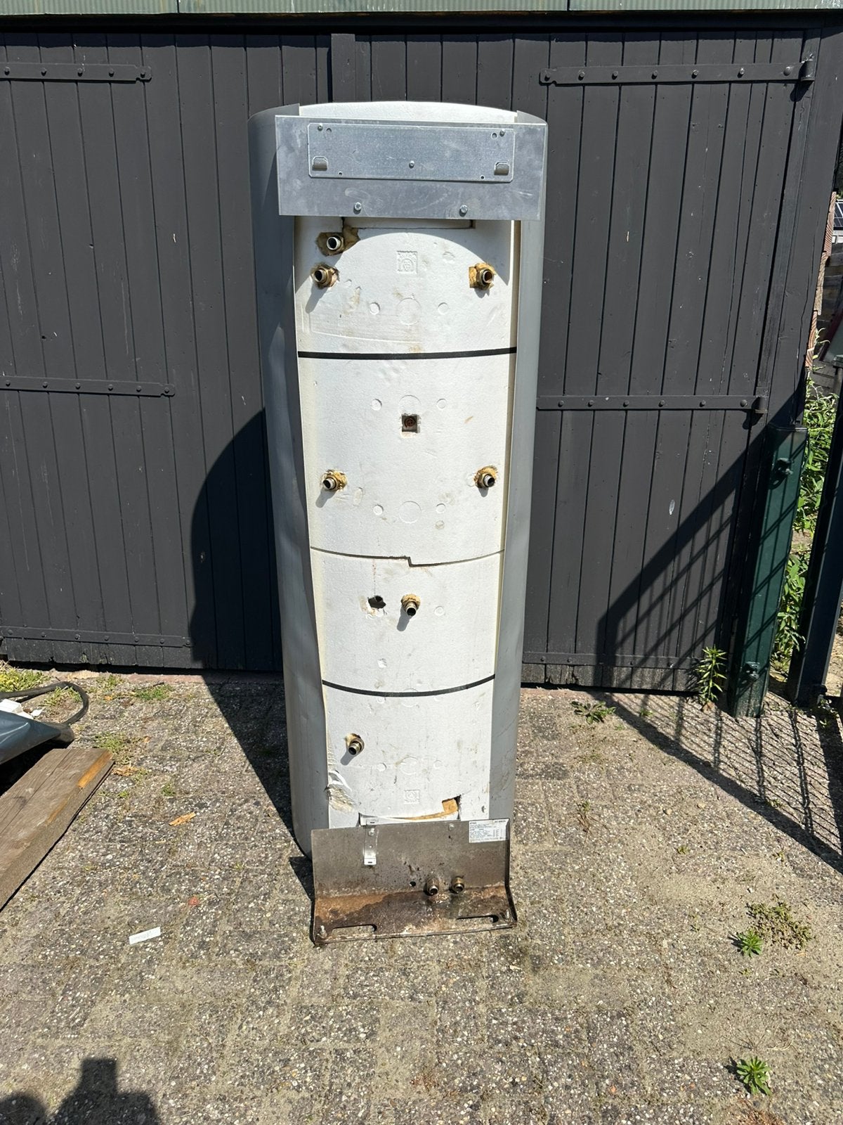 ATAG RVS Boiler 400 Liter met 3x 22mm warmtewisselaars, 100 liter of meer, Boiler, Ophalen of Verzenden, Minder dan 3 jaar oud