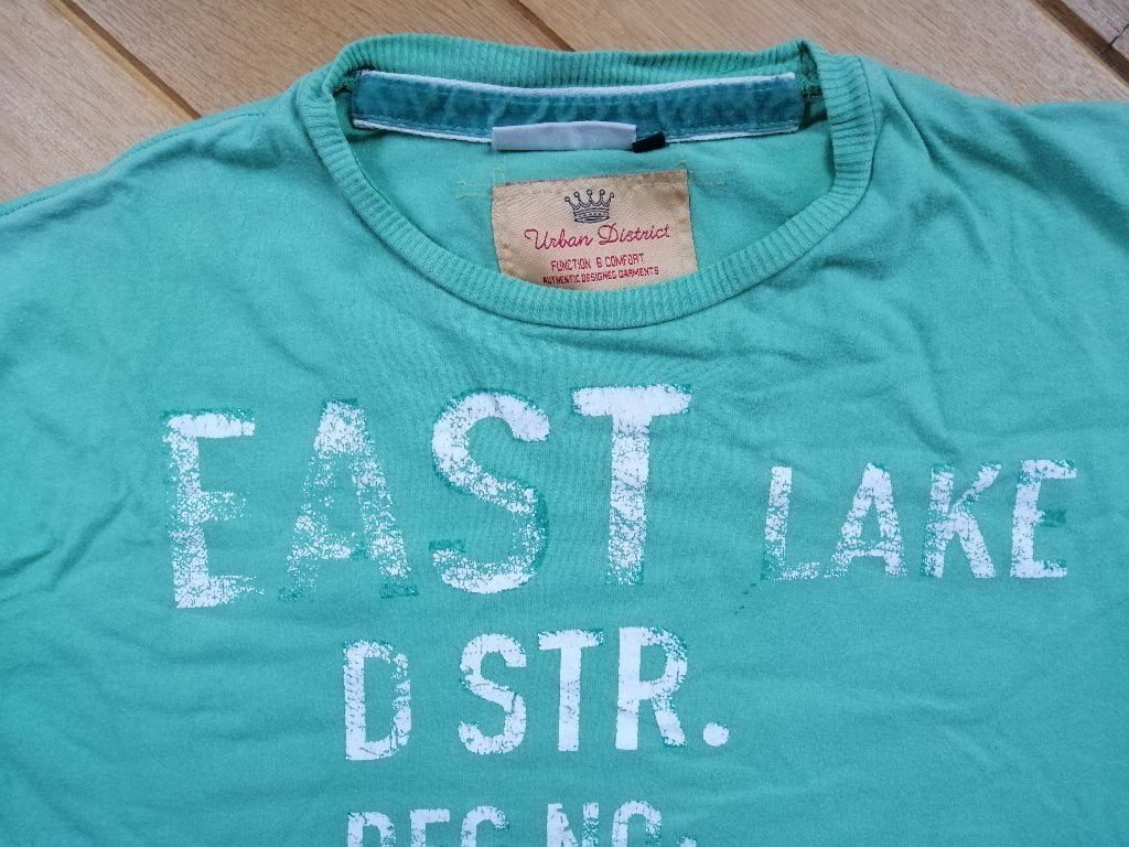 ANGELO LITRICO - URBAN DISTRICT t- shirt groen maat XL, Kleding | Heren, Angelo Litrico, Maat 56/58 (XL), Ophalen of Verzenden