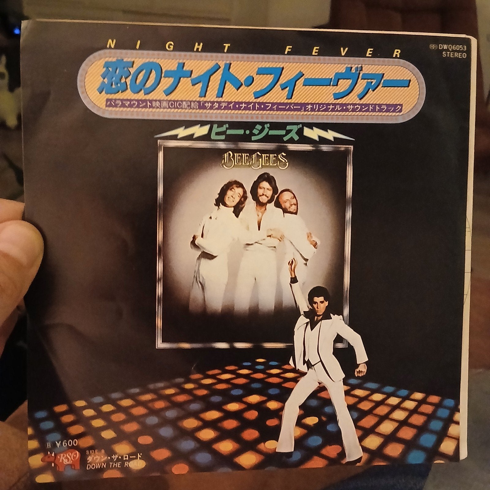Bee Gees - Night Fever (Japanse persing, 1977), Gebruikt, 7 inch, Originele persing, Ophalen of Verzenden