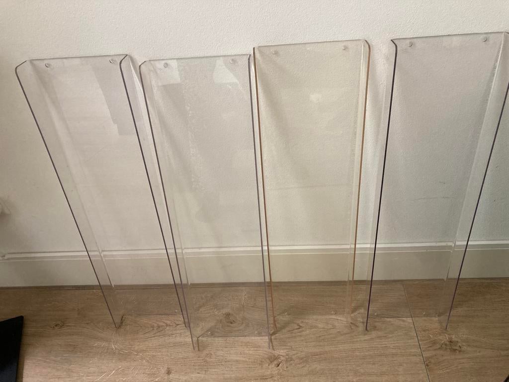 20 Plexiglas afdekplaten, Ophalen of Verzenden, Zo goed als nieuw