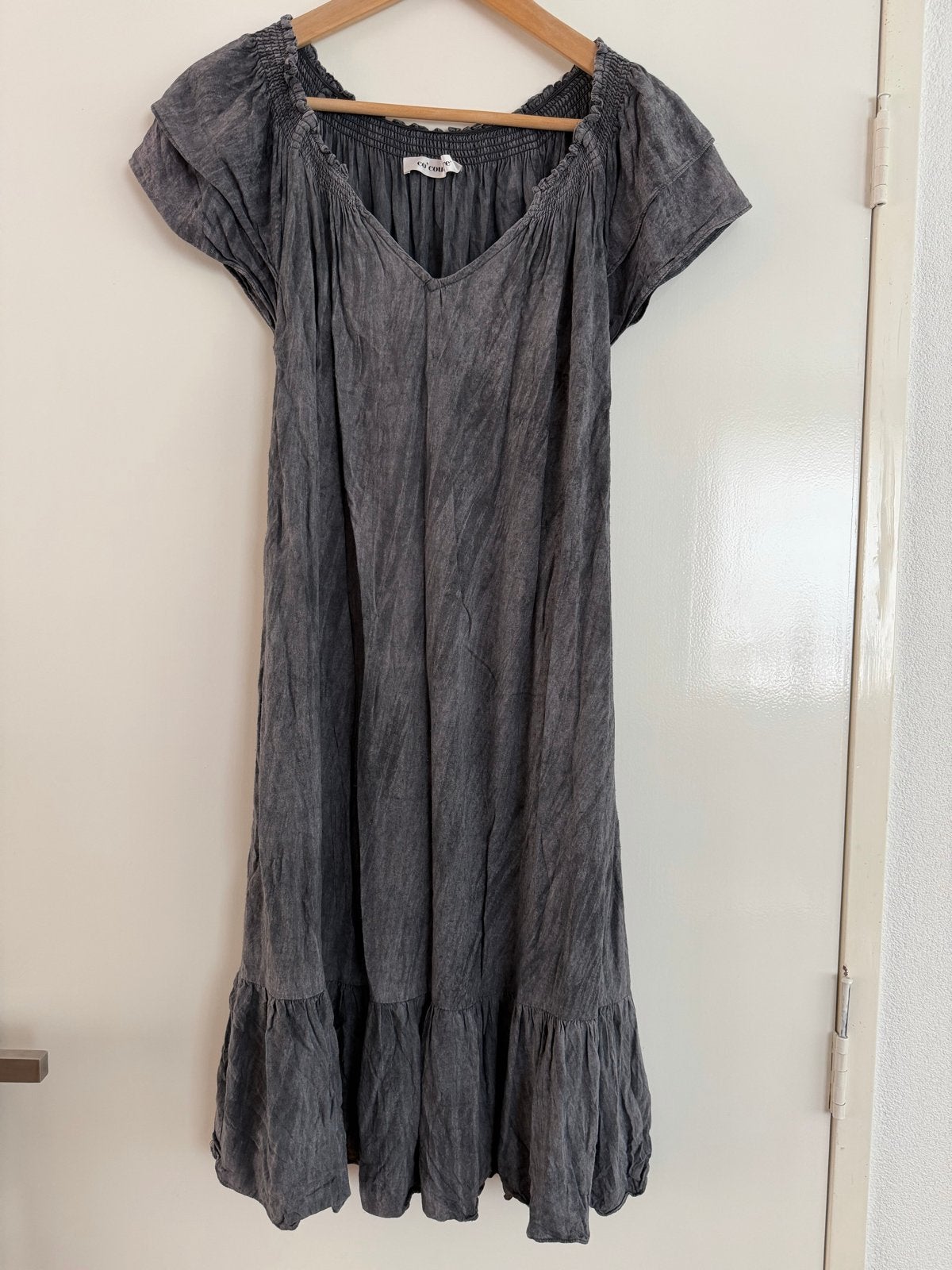Co'couture Jurk Maat S - Grijs, Kleding | Dames, Verzenden, Maat 36 (S), Grijs, Gedragen
