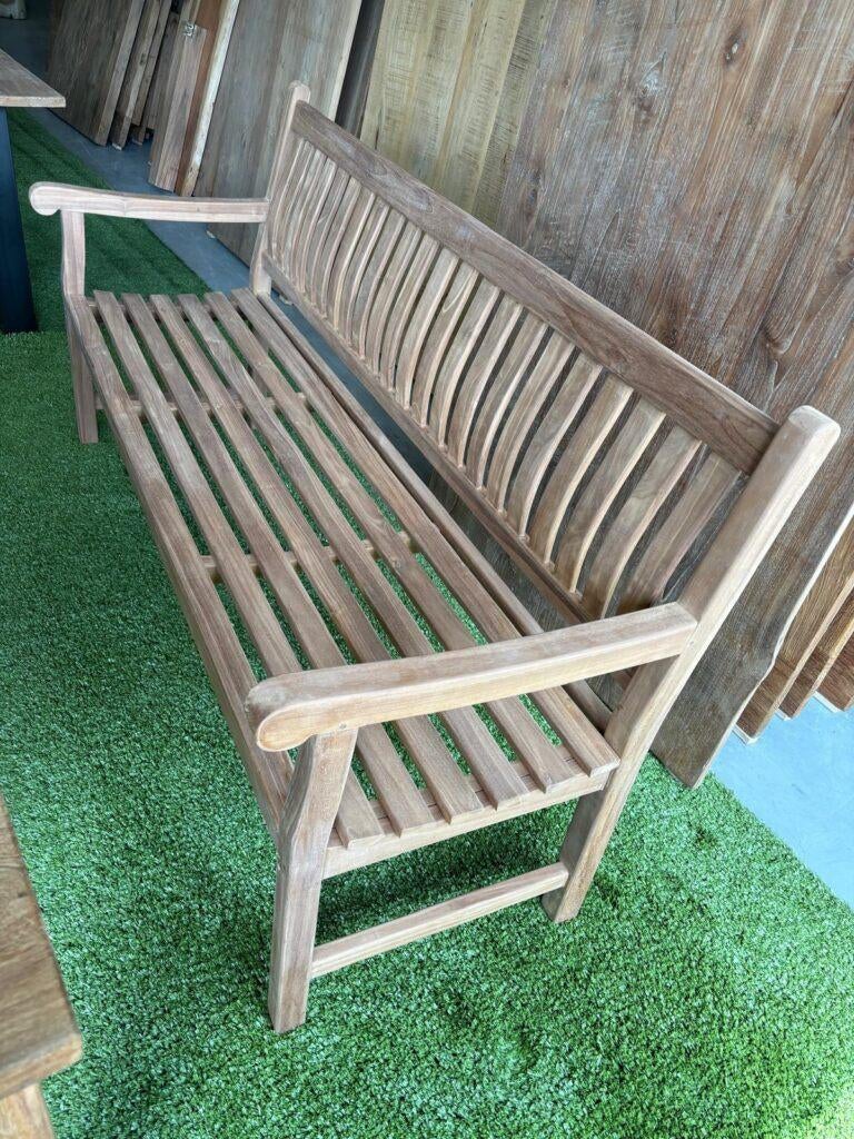 Teakhouten Tuinbank 180cm, Tuin en Terras, Tuinbanken, Ophalen of Verzenden, Nieuw, Teakhout