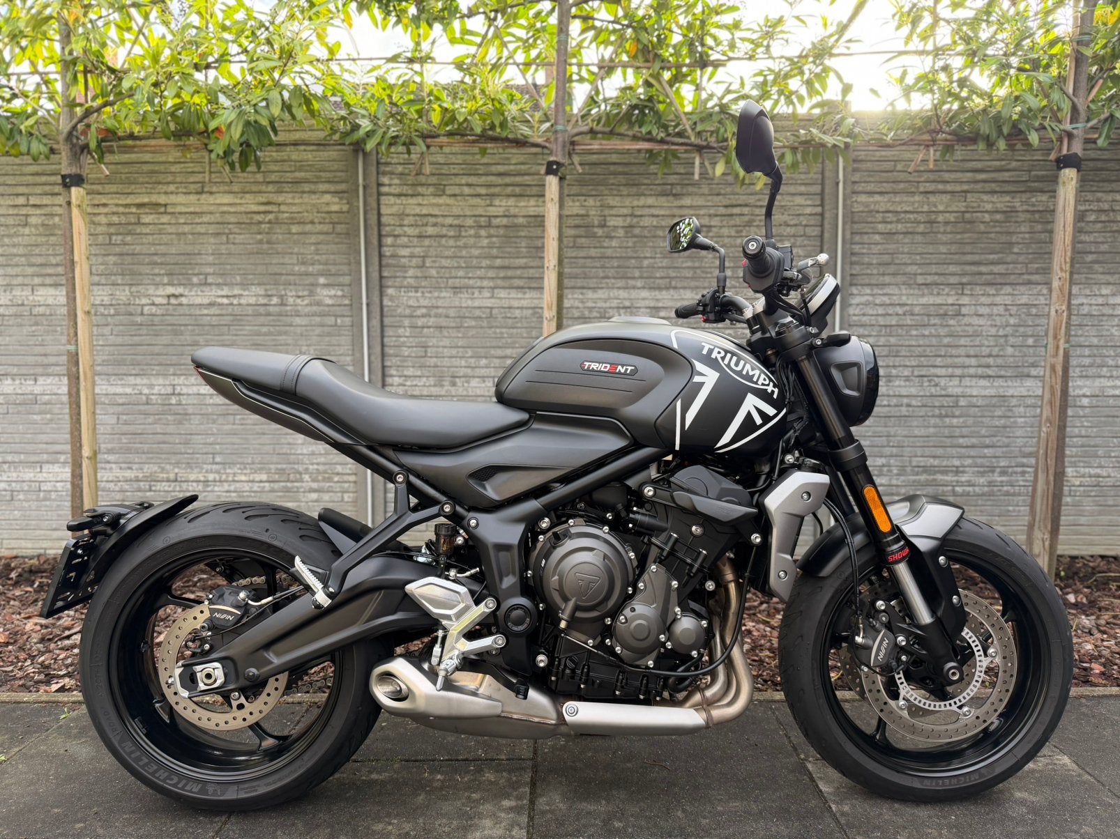 Triumph Trident 660 / 2022 / A2-35KW /, 3 cilinders, Handgeschakeld, 12 t/m 35 kW, Naked bike