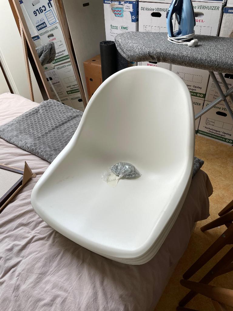 IKEA Fanbyn 4 stuks, Gebruikt, Wit, Vier, Modern