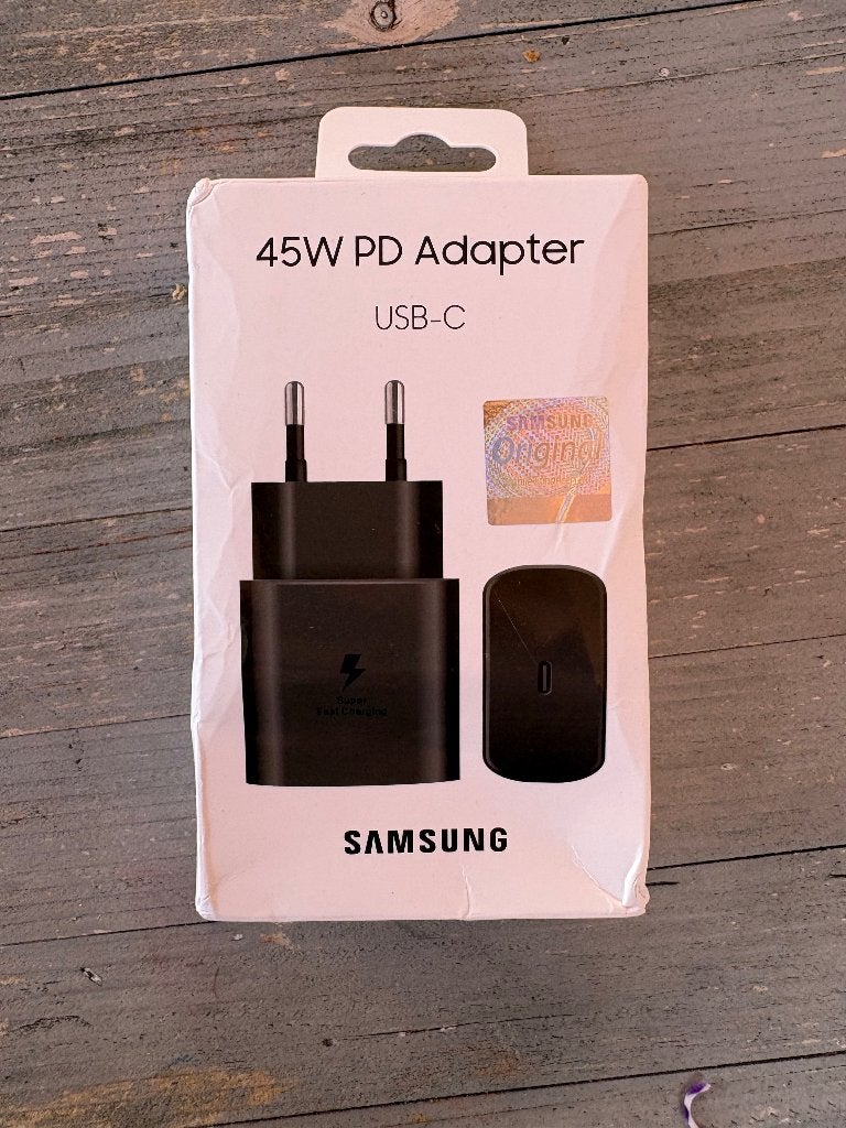 Originele Samsung adapter 45 watt, Ophalen of Verzenden, Nieuw, Samsung