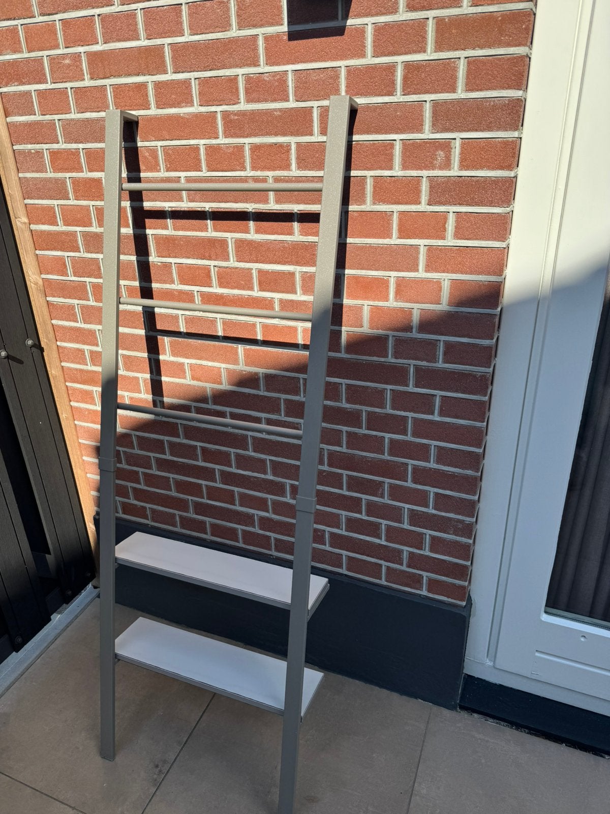 Allibert handdoekhouder Loft-Game ladder grijs, Huis en Inrichting, Ophalen, Zo goed als nieuw, Grijs, Handdoek