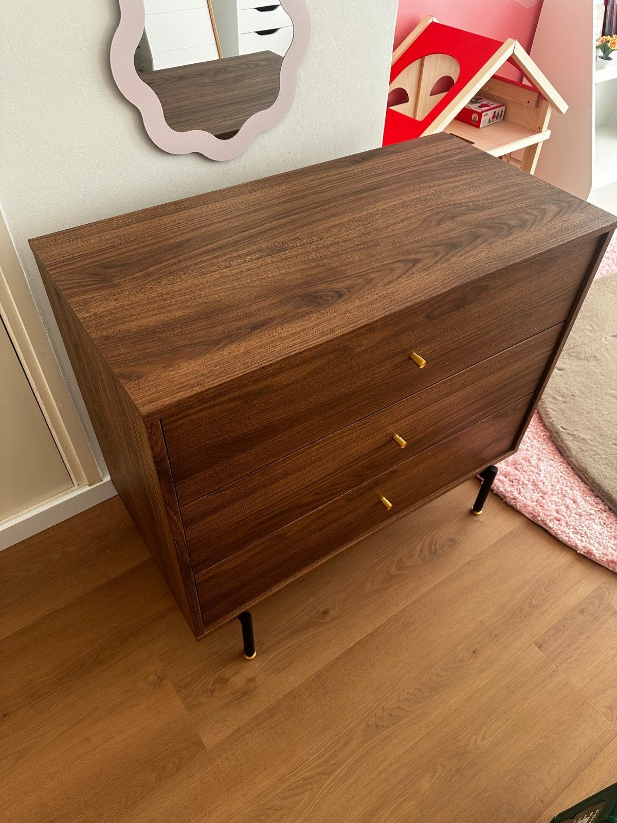 Radmanso Ikea ladenkast, Modern, Scandinavisch, 50 tot 100 cm, Zo goed als nieuw, 3 of 4 laden