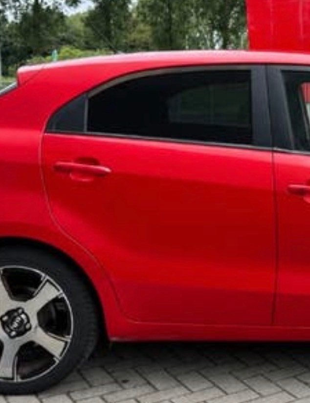 Kia Rio portier R.A 2011 tot 2017, Ophalen, Deur, Achter, Gebruikt