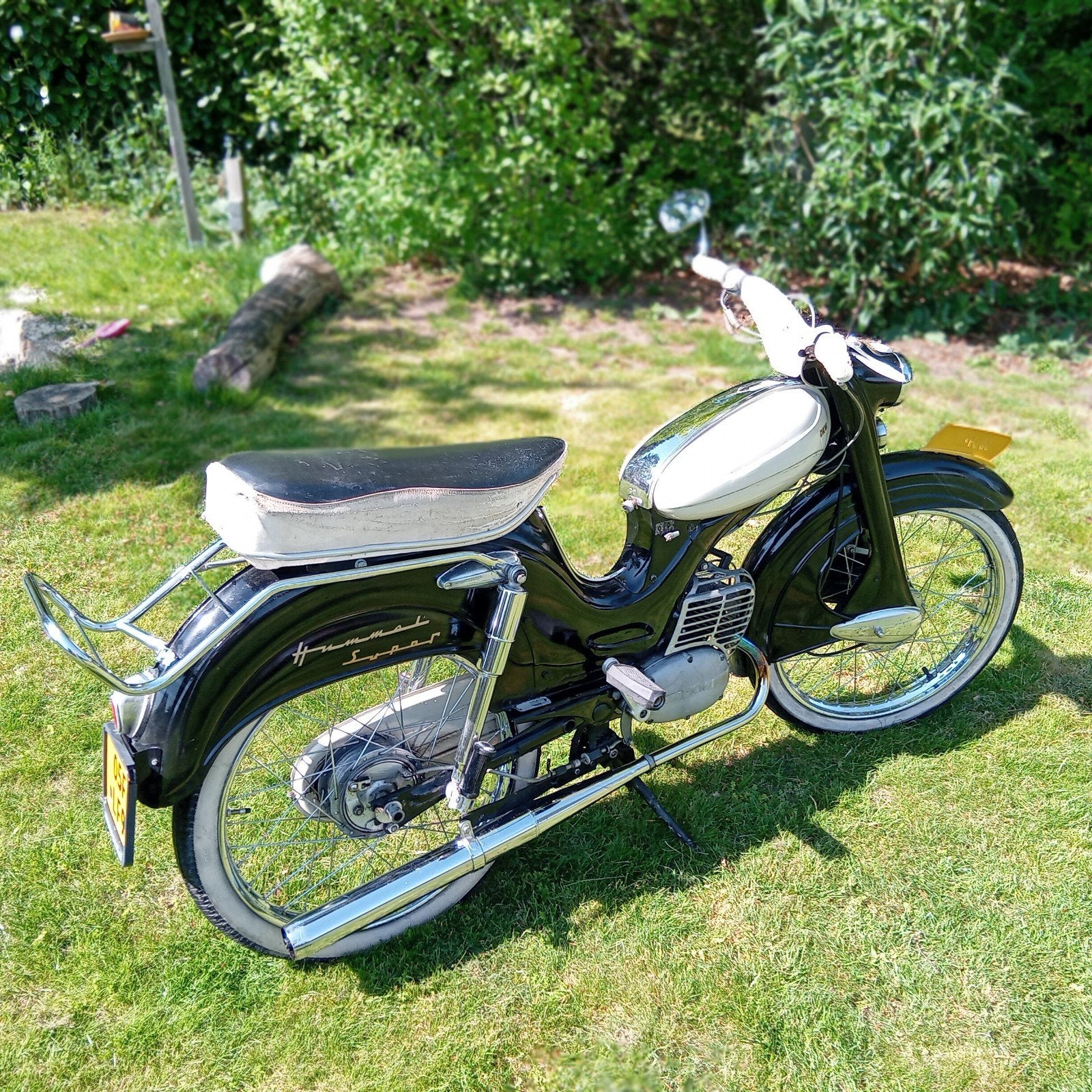 DKW Hummel uit 1960 - Klassieke bromfiets, Fietsen en Brommers, Brommers | Oldtimers, Maximaal 45 km/u, 3 versnellingen, Ophalen