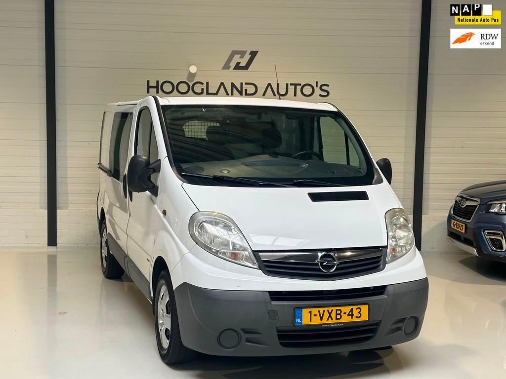 Opel Vivaro 2.0 CDTI L1H1 Eco EURO5 2012 AIRCO, Voorwielaandrijving, Euro 5, 4 cilinders, Bedrijf