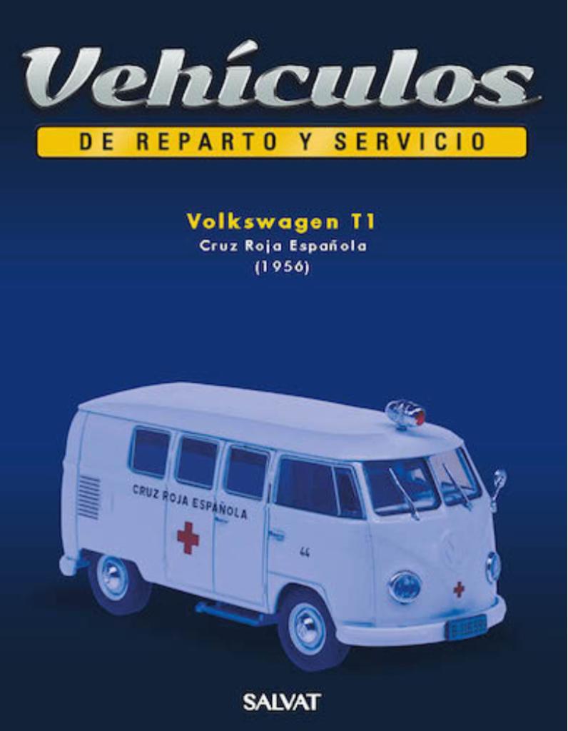 Volkswagen T1 1956 RODE KRUIS 1/43 reparto / servicio # 21, Verzenden, Nieuw, Auto, Overige merken